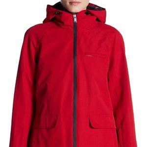 NWT PENDLETON Napa Waterproof Rain Jacket Red XS